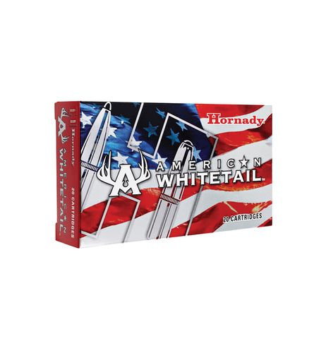 HORNADY AMERICAN WHITETAIL 25-06REM 117GR BTSP 20PKT