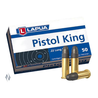 LAPUA PISTOL KING 958FPS 22LR 40GR 50PKT