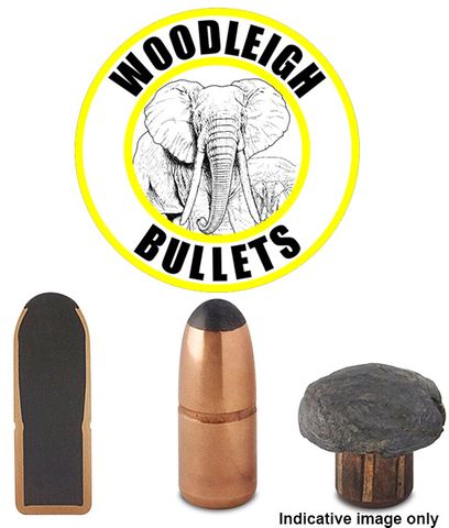 WOODLEIGH 375CAL .375 300GR HEAVY DUTY RNSN PROJECTILES 50PK