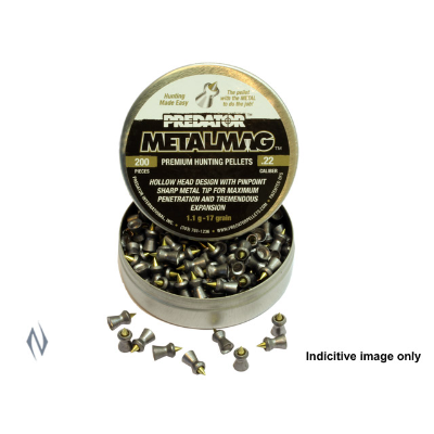 PREDATOR METALMAG 8.5GR .177 PELLET 200PKT