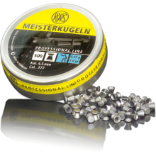 RWS MEISTERKUGELN 6.95GR .177 PELLETS 4.49 HEAD 500PKT