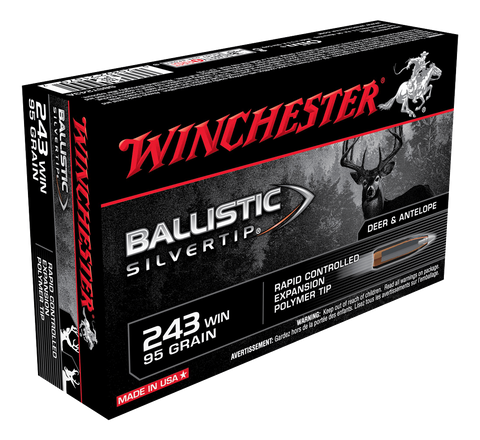 WINCHESTER SUPREME 243WIN 95GR BST 20PKT