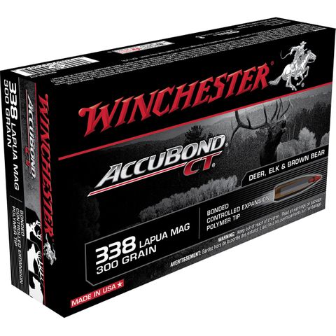 WINCHESTER SUPREME 338LAPUA 300GR ACCUBOND CT 20PKT