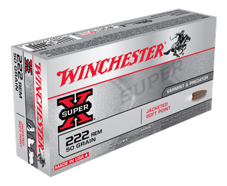 WINCHESTER SUPER X 222REM 50GR PSP 20PKT