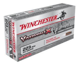 WINCHESTER VARMINT X 223REM 55GR PT 20PKT