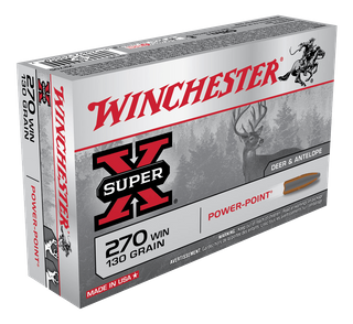 WINCHESTER SUPER X 270WIN 130GR PP  20PKT