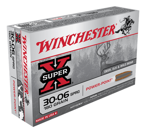 WINCHESTER SUPER X 30-06SPRG 180GR PP  20PKT