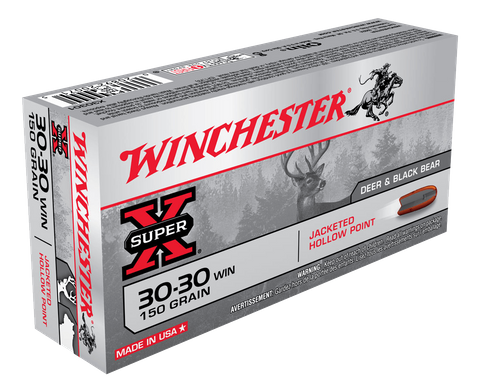 WINCHESTER SUPER X 30-30WIN 150GR JHP  20PKT