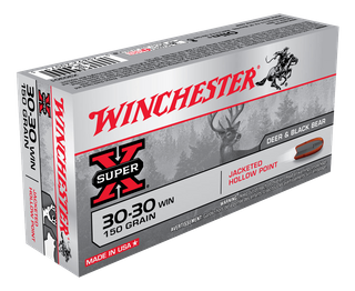 WINCHESTER SUPER X 30-30WIN 150GR JHP  20PKT