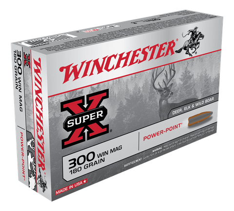 WINCHESTER SUPER X 300WIN 180GR PP  20PKT