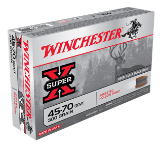 WINCHESTER SUPER X 45-70GOVT 300GR JHP 20PKT