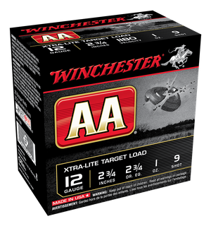 WINCHESTER AA XTRA LITE 1180FPS 12G 28GR 9 25PKT