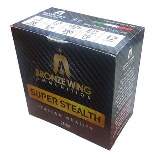 BRONZE WING SUPER STEALTH 12GA 28 7.5 1275FPS  250PKT