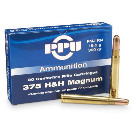 PPU 375 H&H 300GR SP 10PK