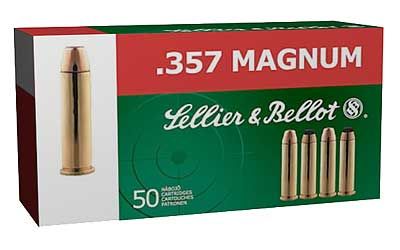 SELLIER & BELLOT 357 MAG 158GR JHP 50PK