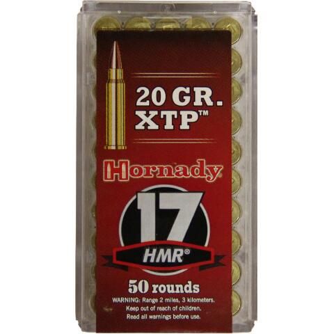 HORNADY VARMINT EXPRESS 17HMR 20GR XTP 500PKT