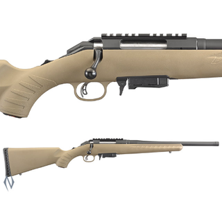 RUGER AMERICAN RIFLE RANCH BLUED 16 IN 7.62X39 THREADED