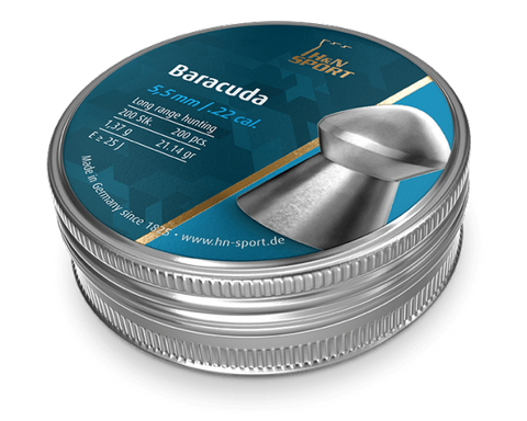 H & N BARACUDA 21.14GR .22 PELLETS 200PKT