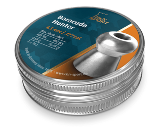 H & N BARACUDA HUNTER 10.49GR .177 PELLET 200PKT