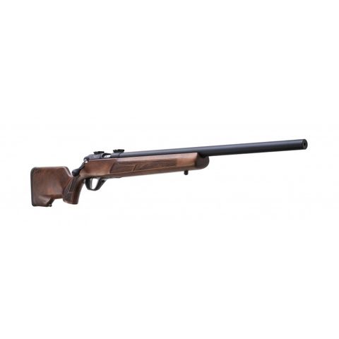 LITHGOW CROSSOVER LA101 WALNUT BLACK THREADED 22LR