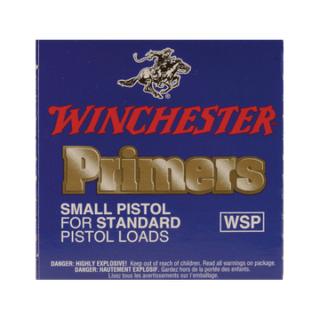 WINCHESTER SMALL PISTOL PRIMERS #1-1/2-108