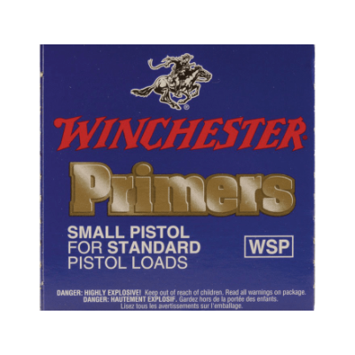 WINCHESTER SMALL PISTOL PRIMERS #1-1/2-108 (1000)