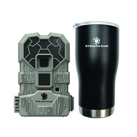 STEALTH CAM TRAIL CAMERA 10MP LOW GLOW W/BONUS INSULATED MUG