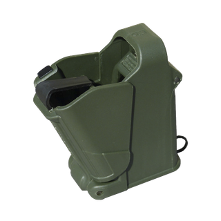 MAGLULA UPLULA UNIVERSAL LOADER 9MM - 45 CAL DARK GREEN