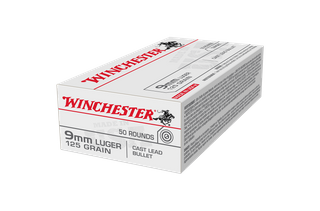 WINCHESTER USA VALUE PACK 9MM 125GR LRN 50PKT