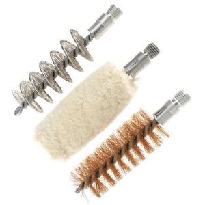 HOPPES SHOTGUN 3 PACK BRONZE BRUSH SPRIAL BRUSH BORE MOP 20GA