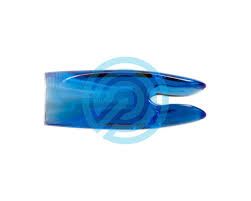 AAE  PLASTIINOCK NOCK 9/32 BLUE 6PKT