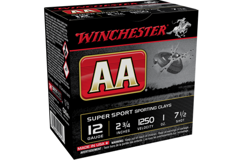 WINCHESTER AA SUPER SPORTING 1250FPS 28GM 7.5 25PKT