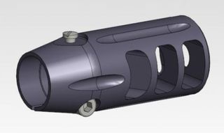 TIKKA MUZZLE BRAKE CTR 5/8X24 BLUED