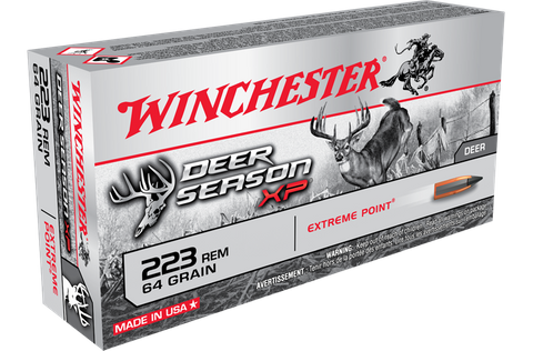 WINCHESTER DEER SEASON 223REM 64GR XP 20PKT