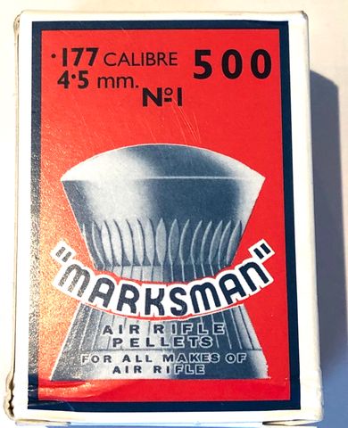 MARKSMAN 177 ROUND HEAD  AIR RIFLE PELLETS (500)