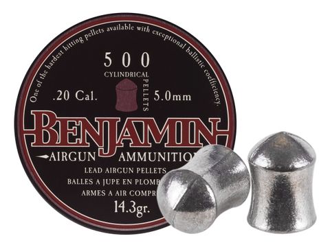 BENJAMIN 20CAL HUNTING PELETTS 500PK