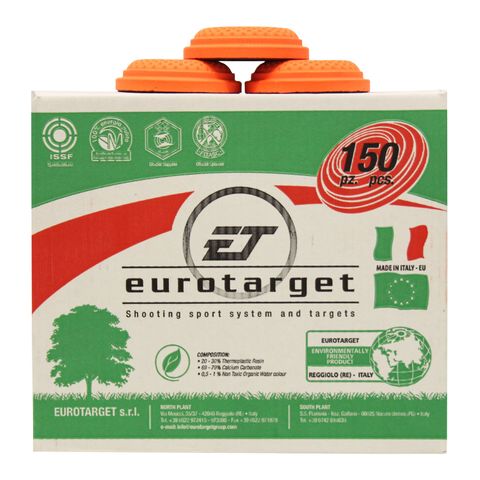 EUROTARGET SAGITTARIO 2000 ORANGE CLAY TARGETS BOX 150