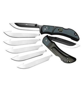 OUTDOOR EDGE RAZOR LITE EDC GREY CLAM KNIFE