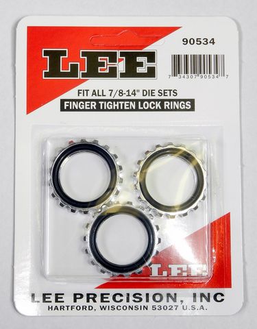 LEE LOCK RINGS (PKT 3)