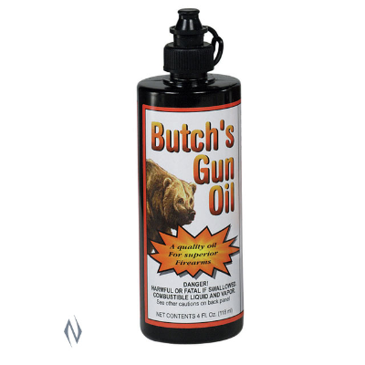 BUTCHS BENCH REST GUN OIL 4 OZ