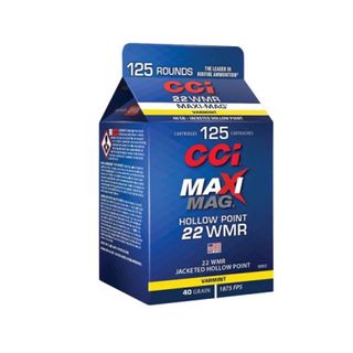 CCI 22WMR MAXI MAG 40G HP 125PK POUR PACK 1875FPS