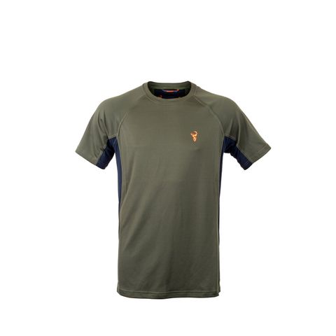 HUNTERS ELEMENT ECLIPSE TEE FOREST GREEN