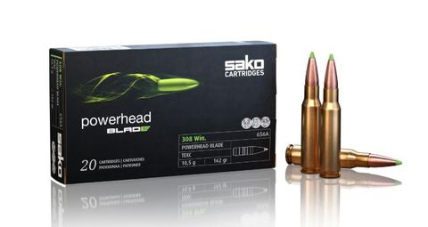 SAKO 308 162GR POWERHEAD BLADE AMMUNITION 20PKT