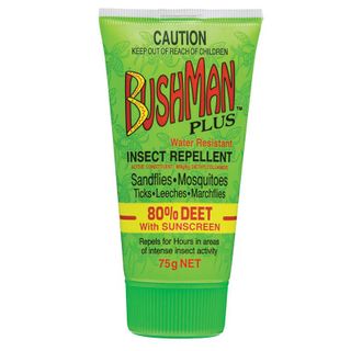 BUSHMAN PLUS DRYGEL 80% DEET, SUNSCREEN 75G