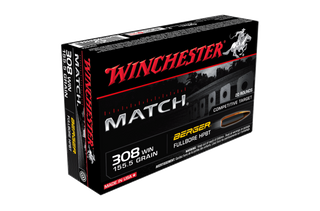 WINCHESTER MATCH 308Win 155.5gr BERGER BTM 20PKT