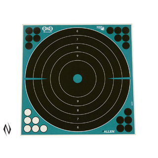 ALLEN GIRLS WITH GUNS SPLASH ADHESIVE TARGET 12 BULLSEYE 5PKT