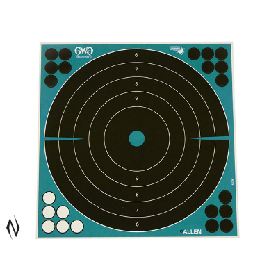 ALLEN GIRLS WITH GUNS SPLASH ADHESIVE TARGET 12 BULLSEYE 5PKT