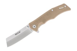 BUCK TRUNK CLEAVER TAN 7.3CM BLADE