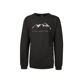 SPIKA GO MOUNTAIN CREW JUMPER BLACK XL