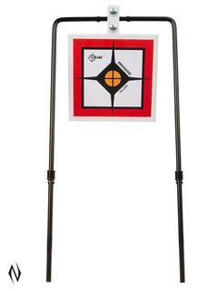 ALLEN EZ AIM HARDROCK AR500 7" SQUARE TARGET WITH STAND